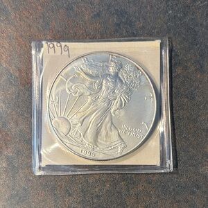 1999 Silver Coin in Protective Case